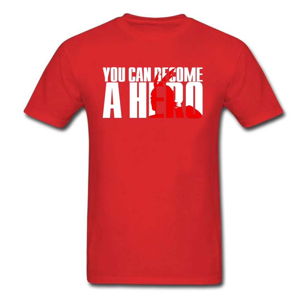 Men Hip Hop Casual Tops T Shirt Round Collar Mother Day Pure Cotton Top T-shirts Printing Short Sleeve Boku No 830 Top T-shirts Boku No 830 red