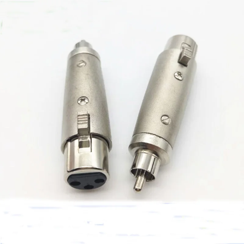 10Pcs/Lot 3Pin XLR Male/Female to RCA Male AV male Plug Audio Cable Cord Microphone Adapter Audio Converter
10Pcs/Lot 3Pin XLR Male/Female to RCA Male AV male Plug Audio Cable Cord Microphone Adapter Audio Converter