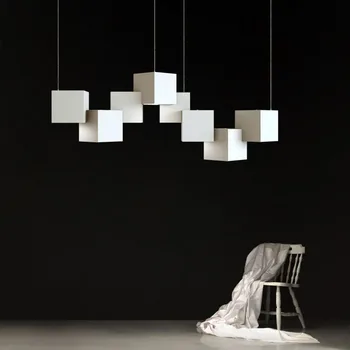 Nordic Personality Design 63CM/90CM Long Cube Pendant Lights Modern Living Room Hanging Lamp Bedroom Coffee Bar Lights Luminaire
Nordic Personality Design 63CM/90CM Long Cube Pendant Lights Modern Living Room Hanging Lamp Bedroom Coffee Bar Lights Luminaire