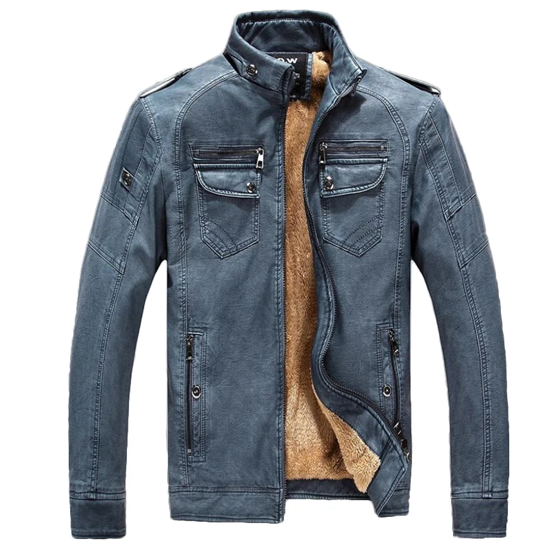 PU Leather Jacket Men Winter Jackets and Coats Thickening Wool Windbreak Waterproof Warm Skin Lamb Fur Trench Coat Plus Size 3XL
PU Leather Jacket Men Winter Jackets and Coats Thickening Wool Windbreak Waterproof Warm Skin Lamb Fur Trench Coat Plus Size 3XL