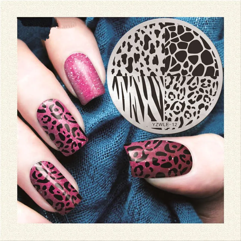 1 Piece Leopard Grid Nail Art Stamp Template 3D Fashion Pattern Polish Printing Stamping Plates G0227
1 Piece Leopard Grid Nail Art Stamp Template 3D Fashion Pattern Polish Printing Stamping Plates G0227