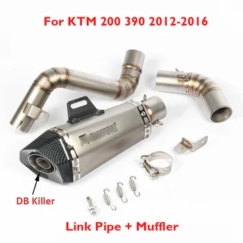 Duke 200 Motorcycle Exhaust Pipe Muffler Silencer Exhaust Tip Link Modified Pipe Stainless Steel Tube for KTM 200 390 2012-2016
Duke 200 Motorcycle Exhaust Pipe Muffler Silencer Exhaust Tip Link Modified Pipe Stainless Steel Tube for KTM 200 390 2012-2016