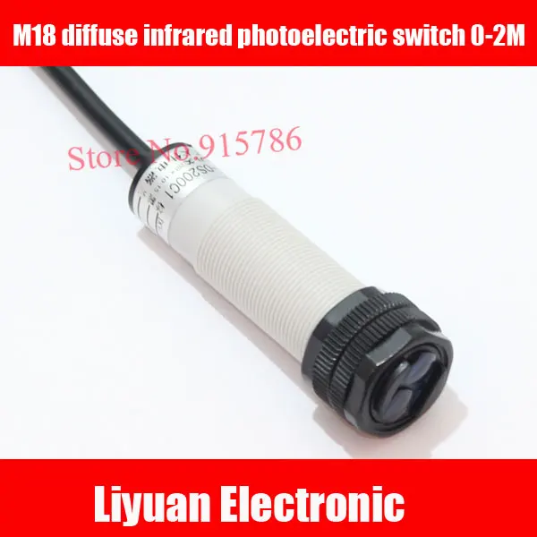 1pcs M18 diffuse infrared sensor / adjustable ultra-long distance 0-2M NPN three-wire DC 6-36V photoelectric switch
1pcs M18 diffuse infrared sensor / adjustable ultra-long distance 0-2M NPN three-wire DC 6-36V photoelectric switch