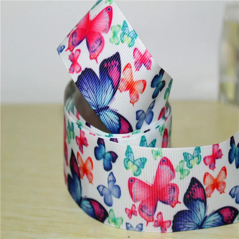 9 16 22 25 38 50 75 mm Width 100% Polyester butterfly Printed Grosgrain Ribbon or Satin Ribbon 50yards , T97
9 16 22 25 38 50 75 mm Width 100% Polyester butterfly Printed Grosgrain Ribbon or Satin Ribbon 50yards , T97