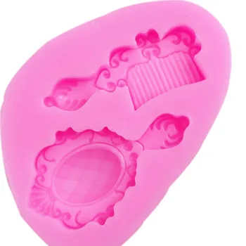 Angel Wings Food grade 3D fondant cake silicone mold DIY Mirror Comb shaped for Reverse forming chocolate decoration tools F0724
Angel Wings Food grade 3D fondant cake silicone mold DIY Mirror Comb shaped for Reverse forming chocolate decoration tools F0724