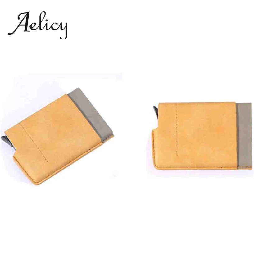 Aelicy Women Men's Mini Card Wallet Waterproof Business ID Name Credit Card Holder Card Case Box Credit Book with Magnetic Shut
Aelicy Women Men's Mini Card Wallet Waterproof Business ID Name Credit Card Holder Card Case Box Credit Book with Magnetic Shut