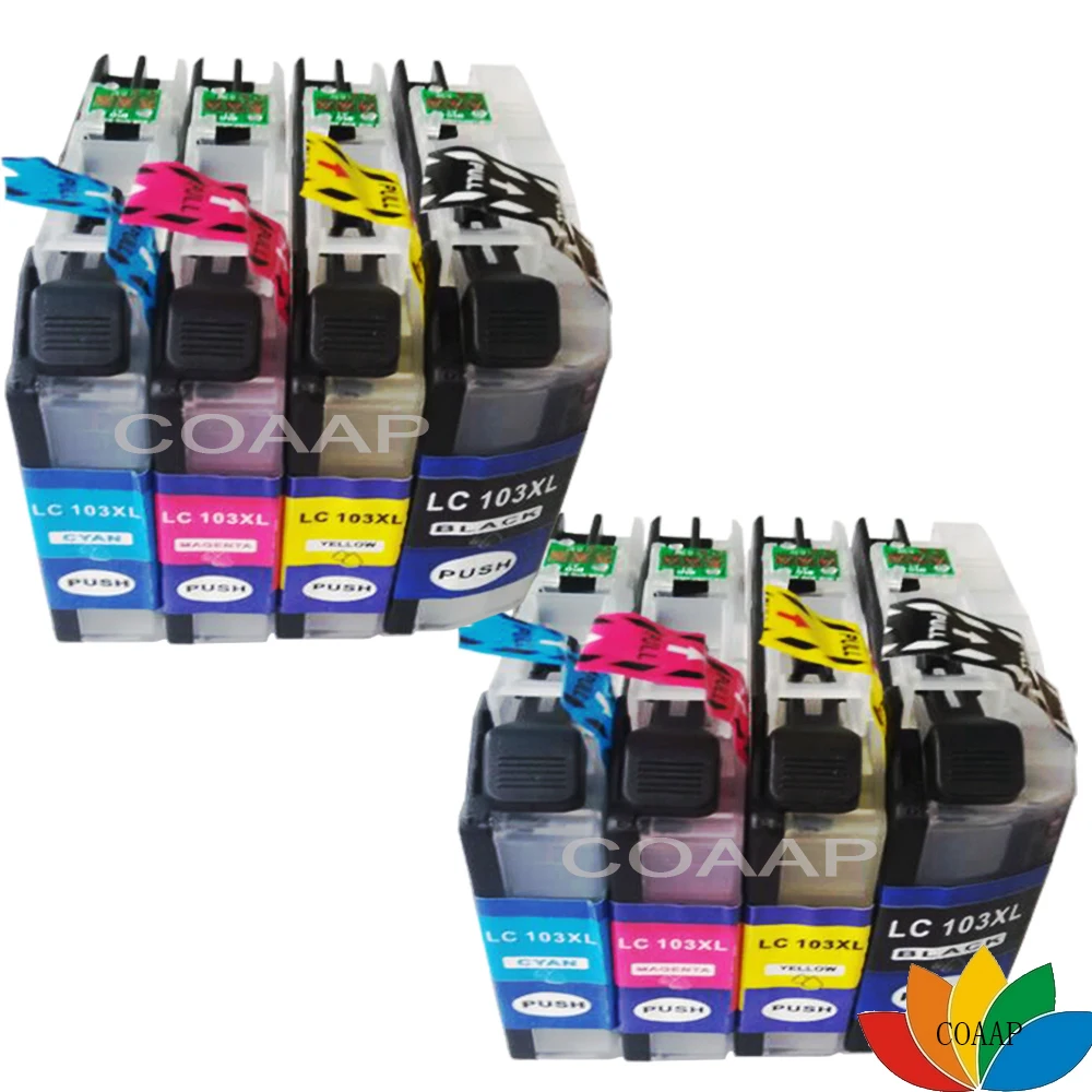 8 COMPATIBLE LC 103 INK CARTRIDGE FOR BROTHER MFC J4710DW J475DW J650DW J6520DW J6720DW J6920DW J870DW J875DW
8 COMPATIBLE LC 103 INK CARTRIDGE FOR BROTHER MFC J4710DW J475DW J650DW J6520DW J6720DW J6920DW J870DW J875DW