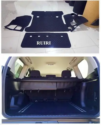 Full set car trunk mats + Back door mat for Toyota Land Cruiser Prado 150 2019 5 seats waterproof boot carpets cargo liner mats
Full set car trunk mats + Back door mat for Toyota Land Cruiser Prado 150 2019 5 seats waterproof boot carpets cargo liner mats