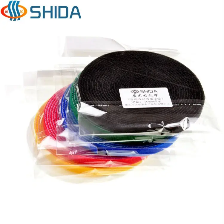 10mm Width 5 meters Cable Ties Roll Tapes Colorful Magic Nylon Hook and Loop Strap Fastening Tapes for Wire Management
10mm Width 5 meters Cable Ties Roll Tapes Colorful Magic Nylon Hook and Loop Strap Fastening Tapes for Wire Management