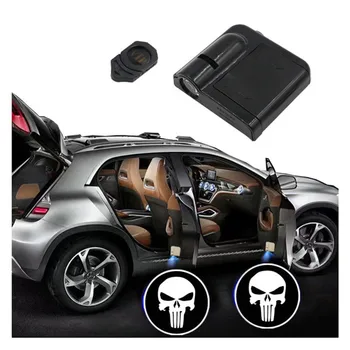 2PCS LED Car Door Welcome Light Laser Projector Logo Skull Shadow Light Car-styling Car Interior Decoration Light for Most Cars
2PCS LED Car Door Welcome Light Laser Projector Logo Skull Shadow Light Car-styling Car Interior Decoration Light for Most Cars