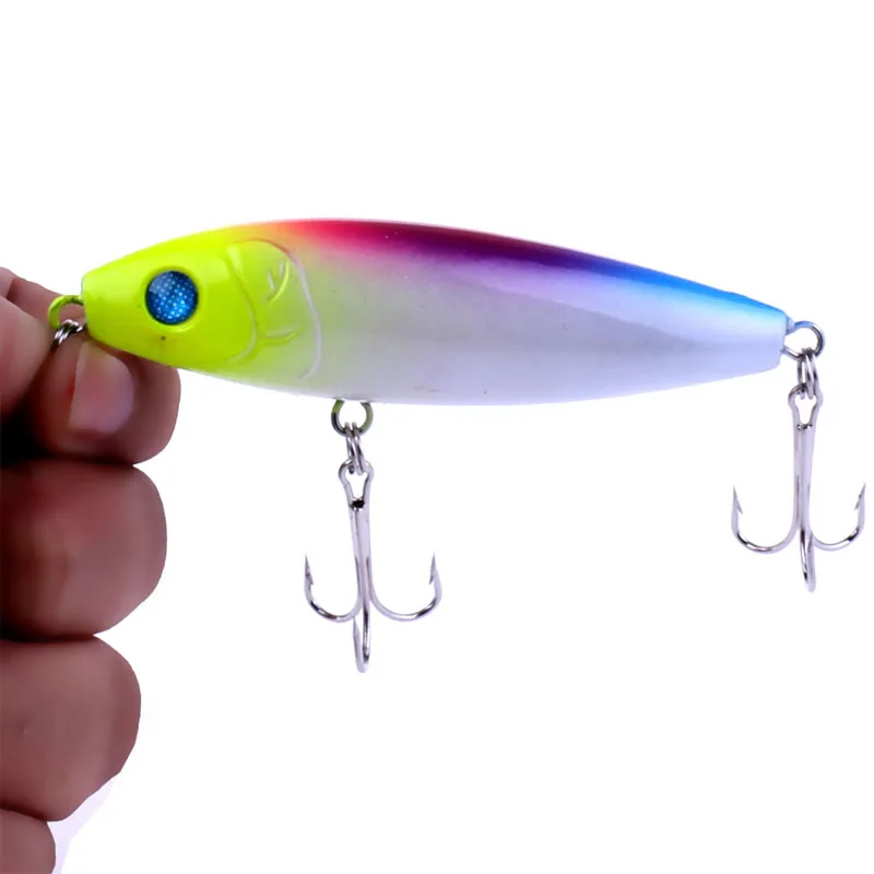 HENGJIA 1pc 8cm 12g top water hard pencil fishing lures wobbler pike carp trout perch catfish fishing bait pesca fishing tackles
HENGJIA 1pc 8cm 12g top water hard pencil fishing lures wobbler pike carp trout perch catfish fishing bait pesca fishing tackles