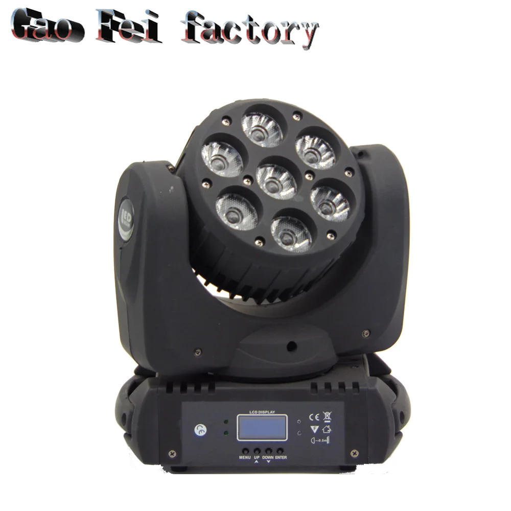 7x12W RGBW 4in1 Cree LED Moving Head Beam,LED With Excellent Pragrams dmx 14 Channels DJ
7x12W RGBW 4in1 Cree LED Moving Head Beam,LED With Excellent Pragrams dmx 14 Channels DJ
