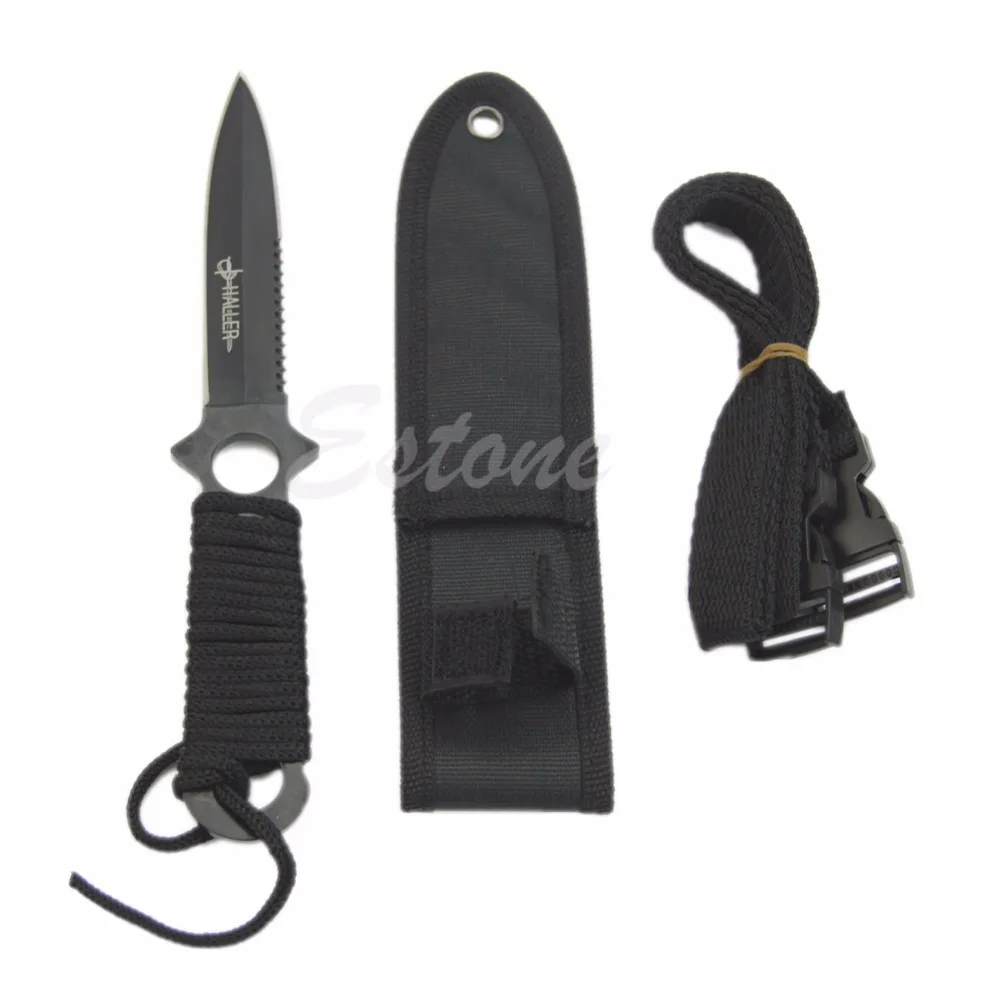 Multi-function Outdoor Survival Stainless Steel Fixed Blade Knife Serrated Dagger Use for Opener Self-defence
Multi-function Outdoor Survival Stainless Steel Fixed Blade Knife Serrated Dagger Use for Opener Self-defence