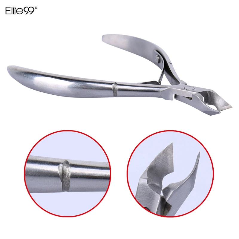 Nail Art Stainless Steel Nipper Cuticle Hangnails Dead Skin Cutter Manicure Tool Remove Clipper |