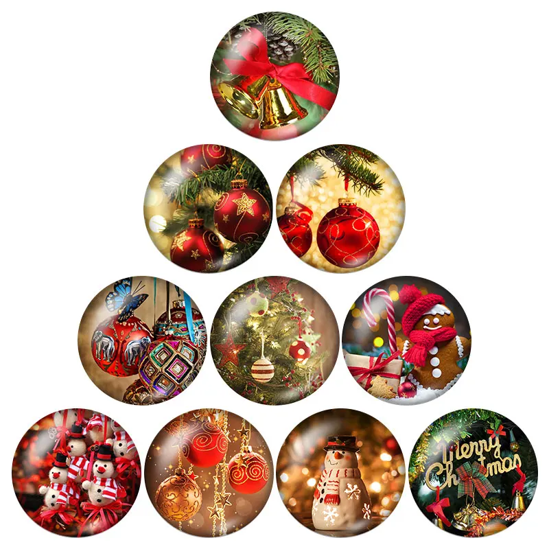 New Merry Christmas Decorations 10pcs 12mm/16mm/18mm/25mm Round photo glass cabochon demo flat back Making findings ZB0583
New Merry Christmas Decorations 10pcs 12mm/16mm/18mm/25mm Round photo glass cabochon demo flat back Making findings ZB0583