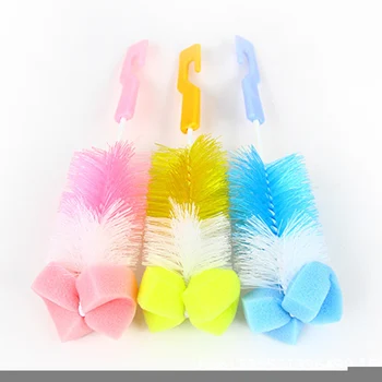 2018 New Sponge brush bottle nipple brush head piece 360 degree rotating wash bottle brush
2018 New Sponge brush bottle nipple brush head piece 360 degree rotating wash bottle brush
