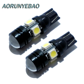AORUNYEBAO 2pcs/lot super bright high power T10 194 LED W5W Light Bulbs 5050 SMD Lens 4 LED 12V Parking Lights White Blue 12v
AORUNYEBAO 2pcs/lot super bright high power T10 194 LED W5W Light Bulbs 5050 SMD Lens 4 LED 12V Parking Lights White Blue 12v