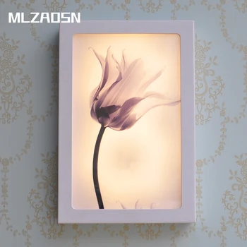 MLZAOSN LED Flower Decorative Painting Wall Lamp PVC Light Transmission Led Bedside Square Mural Lamp Fashion Brief Stair Lights
MLZAOSN LED Flower Decorative Painting Wall Lamp PVC Light Transmission Led Bedside Square Mural Lamp Fashion Brief Stair Lights