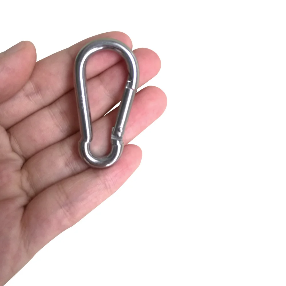 Description Picture 4 of itemScuba Diving 316 Stainless Steel Carabiner Clip Marine Grade Rowing Boats Kayak Snap Hook Spring Spring Snap