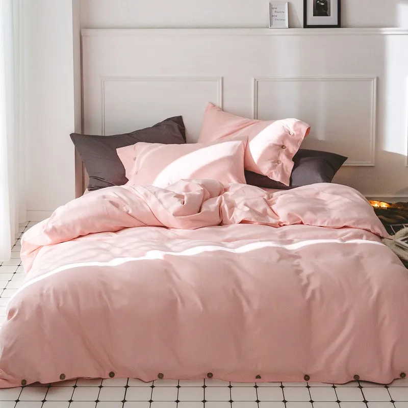 4Pieces Queen King size 100%Cotton Thick Bedding set Pink Green Coffee Blue Warm Soft Bedsheet set Duvet cover Pillowcase 36
4Pieces Queen King size 100%Cotton Thick Bedding set Pink Green Coffee Blue Warm Soft Bedsheet set Duvet cover Pillowcase 36