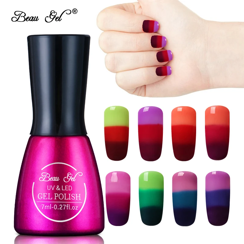 Beau Gel 3 In 1 Color Changing Gel Nail Polish UV LED Soak Off Nail Art Acrylic Gel Varnish Lacquer Semi Permanent Gelpolish
Beau Gel 3 In 1 Color Changing Gel Nail Polish UV LED Soak Off Nail Art Acrylic Gel Varnish Lacquer Semi Permanent Gelpolish