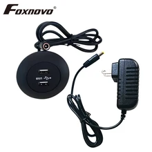 Foxnovo US Plug Desktop USB Charger Dual USB Ports Desk Power Grommet Chargers for Desk Sofa Table
Foxnovo US Plug Desktop USB Charger Dual USB Ports Desk Power Grommet Chargers for Desk Sofa Table