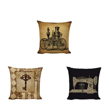 Vintage Things Cushion Cover Camera Typewriter Hand Sewing Machine Phonograph 43*43 cm Eagle Key Crown Decorate Home Pillowcase 
Vintage Things Cushion Cover Camera Typewriter Hand Sewing Machine Phonograph 43*43 cm Eagle Key Crown Decorate Home Pillowcase