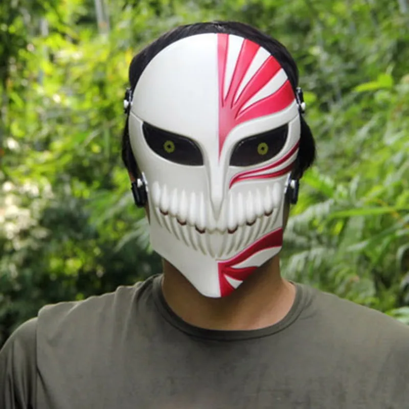 Free shipping Death Ichigo Kurosaki Bleach Mask Halloween Masquerade Skull Cosplay Costumes CS War Game Tactical Props
Free shipping Death Ichigo Kurosaki Bleach Mask Halloween Masquerade Skull Cosplay Costumes CS War Game Tactical Props