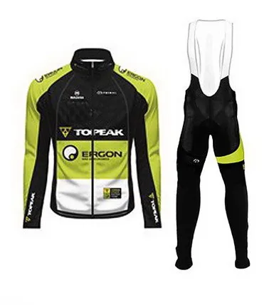 WINTER FLEECE THERMAL 2017 TOPEAK ERGON TEAM LONG SLEEVE CYCLING JERSEY CYCLING WEAR ROPA CICLISMO+ BIB PANTS 3D GEL PAD SET
WINTER FLEECE THERMAL 2017 TOPEAK ERGON TEAM LONG SLEEVE CYCLING JERSEY CYCLING WEAR ROPA CICLISMO+ BIB PANTS 3D GEL PAD SET