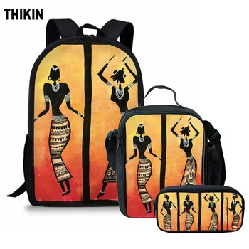 FORUDESIGNS African Tribal Dance Printing Three Pieces School Bags Set for Kids Lunch Box&Pencil Bag Children Primary Schoolbag
FORUDESIGNS African Tribal Dance Printing Three Pieces School Bags Set for Kids Lunch Box&Pencil Bag Children Primary Schoolbag