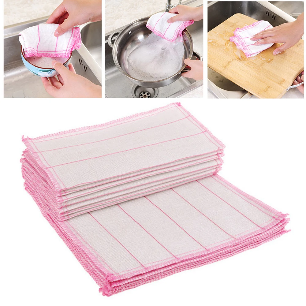 Simple Kitchen Cleaning Cloths Cotton Yarn Dish Towel Multifunction Car Wash Duster Cloth Pot Pan Cleaning Wiping Rags 
Simple Kitchen Cleaning Cloths Cotton Yarn Dish Towel Multifunction Car Wash Duster Cloth Pot Pan Cleaning Wiping Rags
