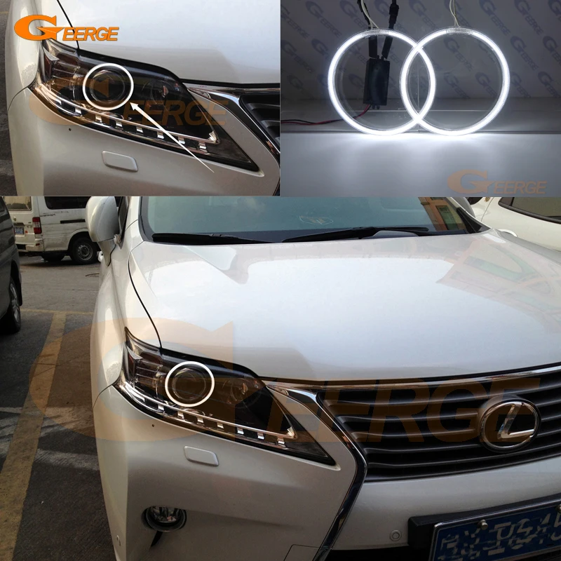 For LEXUS RX350 RX450H RX270 2013 2014 2015 Excellent angel eyes Ultra bright illumination CCFL Angel Eyes kit Halo Ring
For LEXUS RX350 RX450H RX270 2013 2014 2015 Excellent angel eyes Ultra bright illumination CCFL Angel Eyes kit Halo Ring