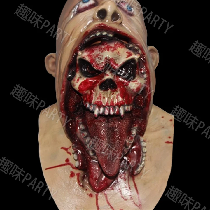 Popular Newest Latex Rubber Devil Mask Halloween Horror Zombie Mask Ghost Scary Mask for hot sale
Popular Newest Latex Rubber Devil Mask Halloween Horror Zombie Mask Ghost Scary Mask for hot sale