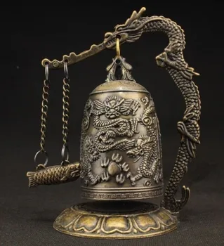Free Shipping SUPERB VINTAGE DECORATED HANDWORK COPPER CARVED DRAGON WONDERFUL BELL STATUE
Free Shipping SUPERB VINTAGE DECORATED HANDWORK COPPER CARVED DRAGON WONDERFUL BELL STATUE
