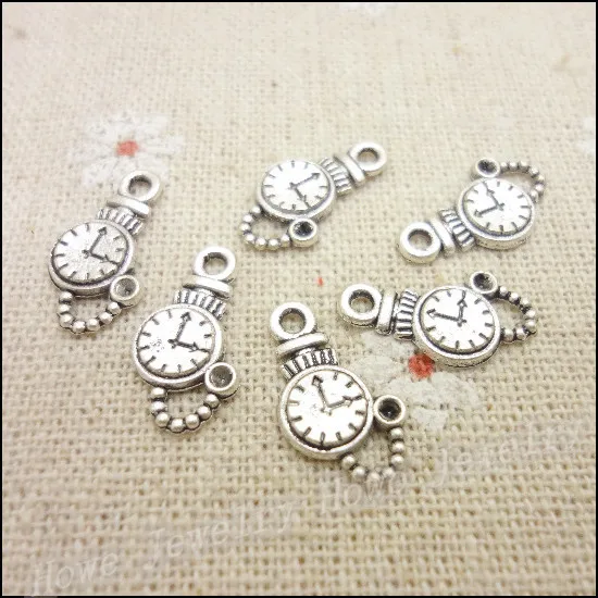 230 pcs Charms clock Pendant Tibetan silver Zinc Alloy Fit Bracelet Necklace DIY Metal Jewelry Findings
230 pcs Charms clock Pendant Tibetan silver Zinc Alloy Fit Bracelet Necklace DIY Metal Jewelry Findings