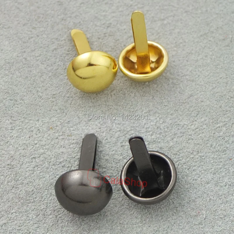10mm 3/8" 100 pcs / Lot Round Purse Handbag Feet NAILHEADS Stud Spike bag Leather Gold Gun Black choice F161C8 F161E1
10mm 3/8" 100 pcs / Lot Round Purse Handbag Feet NAILHEADS Stud Spike bag Leather Gold Gun Black choice F161C8 F161E1
