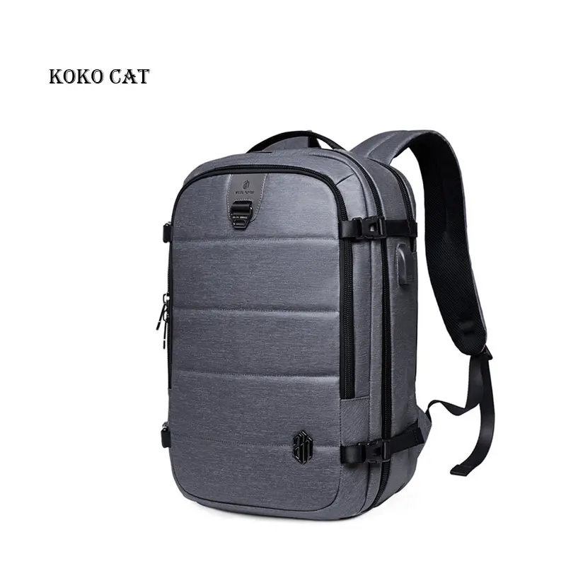 Large Capacity Men's Laptop Backpack with USB Charging Business Multifunction Computer Dual-use Pack for Teenager Mochilas 
Large Capacity Men's Laptop Backpack with USB Charging Business Multifunction Computer Dual-use Pack for Teenager Mochilas