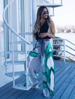 Fashion Vintage Women Loose High Waist Straps Wide Leg Pants Casual Summer Trousers Culottes Palazzo Pants
Fashion Vintage Women Loose High Waist Straps Wide Leg Pants Casual Summer Trousers Culottes Palazzo Pants