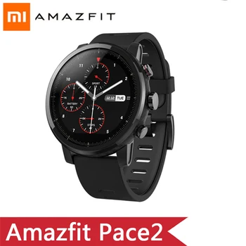 

Huami Amazfit 2 Amazfit Stratos Pace 2 Smart Watch Men with GPS Xiaomi Watches PPG Heart Rate Monitor 5ATM Waterproof