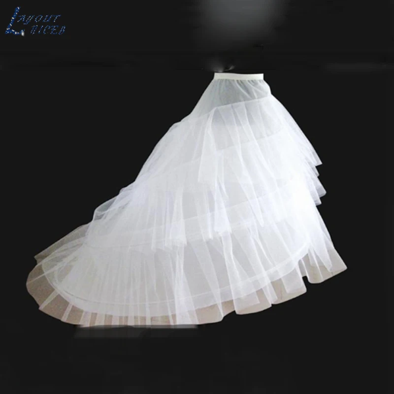 3 Layer Yarn White Petticoat for Long Tail Wedding Dress Vestido de Noiva Crinoline Rockabilly Petticoat Accessories
3 Layer Yarn White Petticoat for Long Tail Wedding Dress Vestido de Noiva Crinoline Rockabilly Petticoat Accessories