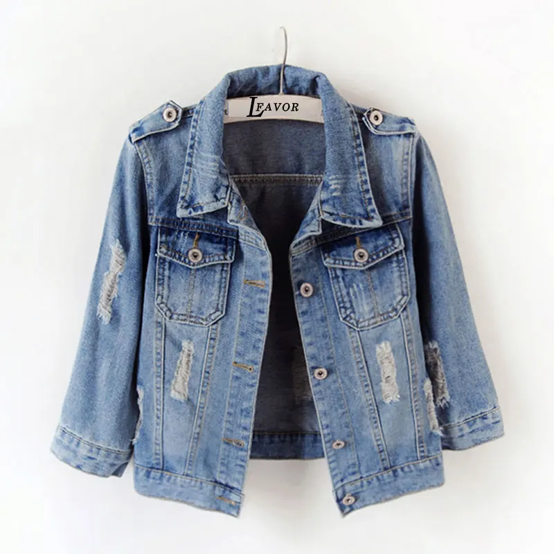 Plus Size 5XL 6XL Spring Autumn Denim Jacket Women 2019 Three Quarter Sleeve Slim Qutwear Light Washed Short Jeans Jacket Coats
Plus Size 5XL 6XL Spring Autumn Denim Jacket Women 2019 Three Quarter Sleeve Slim Qutwear Light Washed Short Jeans Jacket Coats