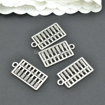50pcs/lots Antique metal tibetan silver charms abacus jewelry pendants for diy necklace bracelet jewelry making 26*13mm Z42940
50pcs/lots Antique metal tibetan silver charms abacus jewelry pendants for diy necklace bracelet jewelry making 26*13mm Z42940