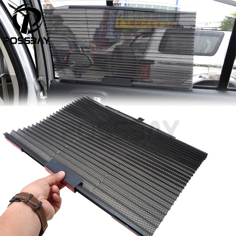 POSSBAY Black Window Sunshade Retractable Window Car Sun Shade Curtain Windshield Sunshade Shield Cover Mesh Visor Shield
POSSBAY Black Window Sunshade Retractable Window Car Sun Shade Curtain Windshield Sunshade Shield Cover Mesh Visor Shield