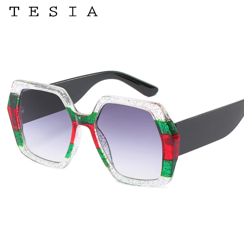 Hexagon Big Womens Sunglasses Brand Designer Gradient Lens Sun Glasses For Ladies Colorful Frame Red Green Blue Eyewear Vintage
Hexagon Big Womens Sunglasses Brand Designer Gradient Lens Sun Glasses For Ladies Colorful Frame Red Green Blue Eyewear Vintage