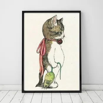 Nordic Waterproof Art Cartoon Cat Combination Kidsroom Prints and Posters Decorative Pictures for Living Room Unframed
Nordic Waterproof Art Cartoon Cat Combination Kidsroom Prints and Posters Decorative Pictures for Living Room Unframed