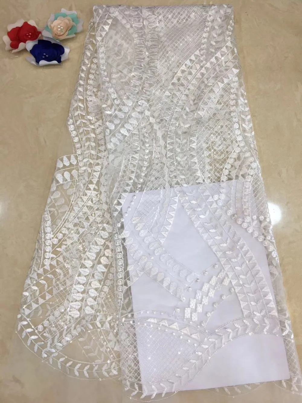 African lace fabric 5yds/pce dhl white sequins big patterns fabrics women gorgeous luxury lagos party asoebi naija wedding dress
African lace fabric 5yds/pce dhl white sequins big patterns fabrics women gorgeous luxury lagos party asoebi naija wedding dress
