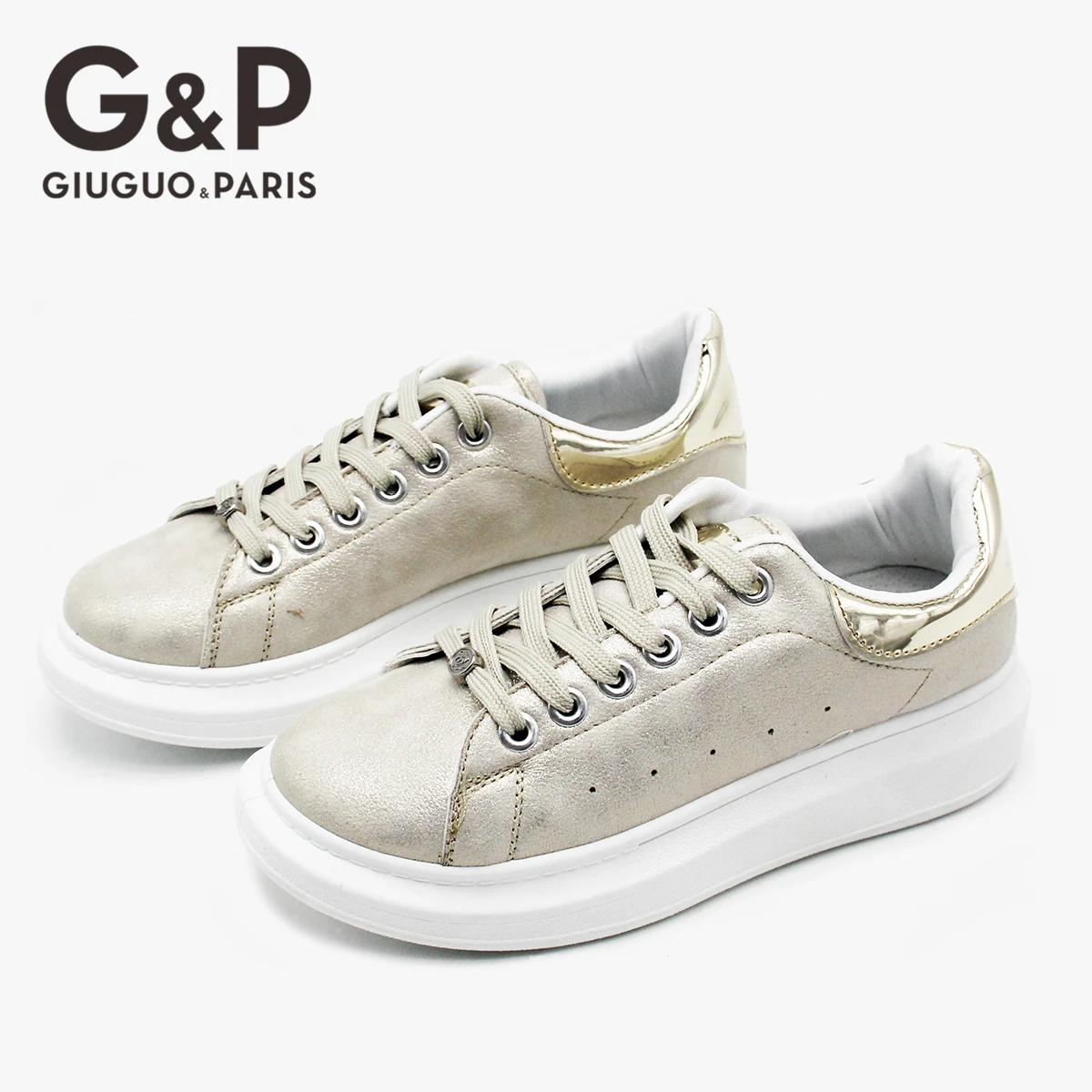 Spring New Gold Silver Shoes Women Thick-soled Student Casual Female Wedge Women's Platform Sneakers Shoes For Women
Spring New Gold Silver Shoes Women Thick-soled Student Casual Female Wedge Women's Platform Sneakers Shoes For Women