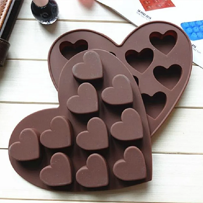 New Heart Shape Silicone Cake Mold DIY Chocolate Soap Molds Sugar Craft Cake Decorating Tools Form for Cakes KM88
New Heart Shape Silicone Cake Mold DIY Chocolate Soap Molds Sugar Craft Cake Decorating Tools Form for Cakes KM88