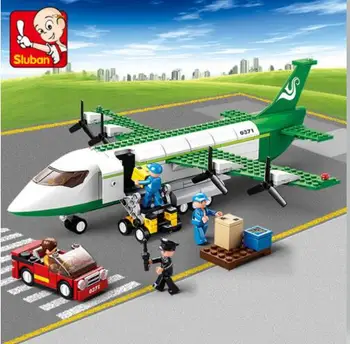 Sluban 0371 383PCS Air space - cargo plane. Legoings toys for children educational building blocks 3D DIY Figures Birthday
Sluban 0371 383PCS Air space - cargo plane. Legoings toys for children educational building blocks 3D DIY Figures Birthday