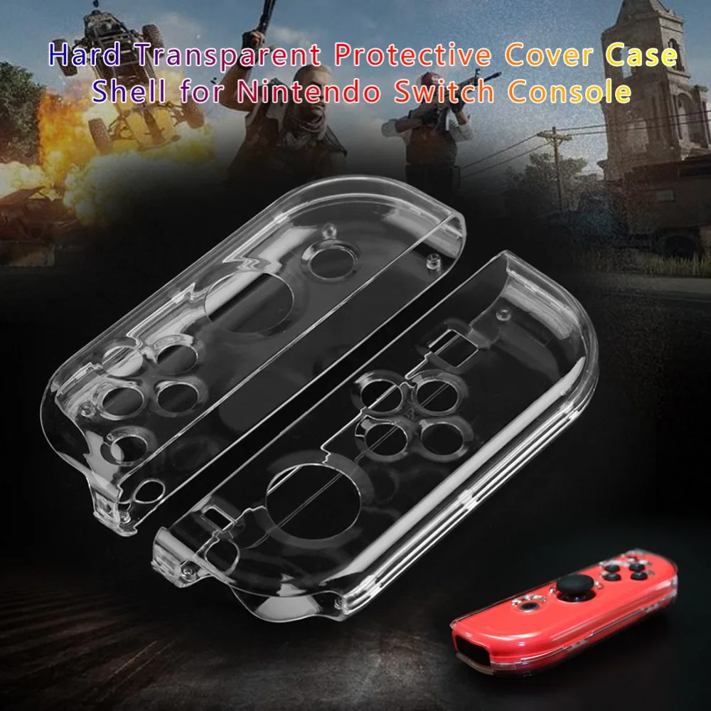 2pcs for Nintend Game Controller Protective Covers Transparent Clear Hard Crystal Shell Cover Case for Nintend Switch NS Console
2pcs for Nintend Game Controller Protective Covers Transparent Clear Hard Crystal Shell Cover Case for Nintend Switch NS Console